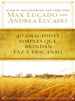 cover image of 40 oraciones sencillas que traen paz y descanso